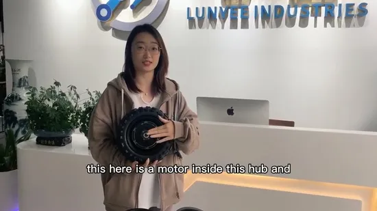 6.5inch 24V 150W 5n. M 120kg Load Brushless DC Wheel Hub Servo Motor